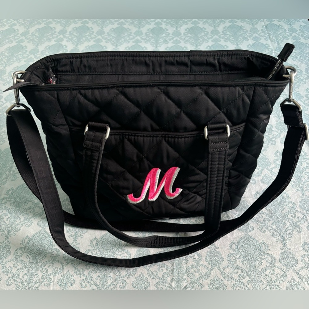 Vera Bradley multi-strap shoulder satchel purse.